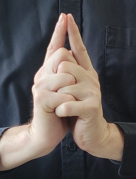 Mudra Rin · erstes der neun Siegel des Kuji Kiri