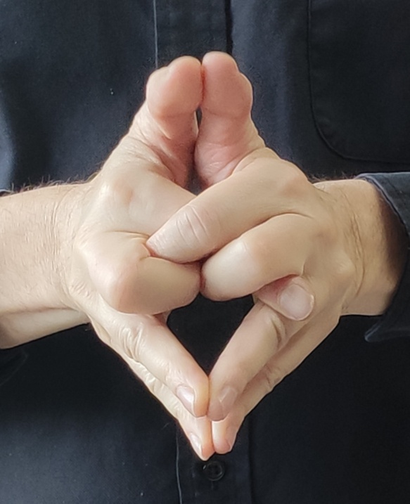 Tō Mudra – Kuji Kiri Fingerzeichen für Harmonie und Intuition