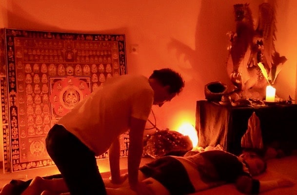 Buddhistische Massage
