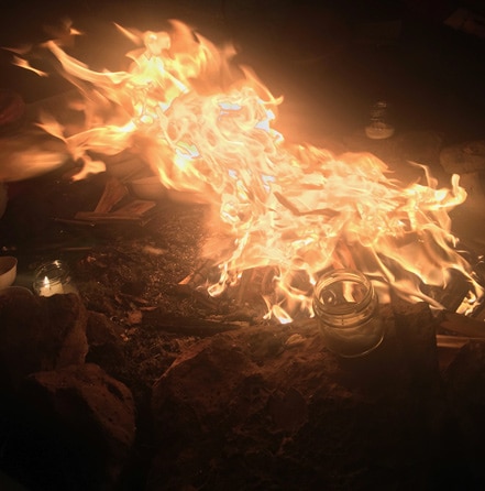 Das Wolfs-Feuer Ritual