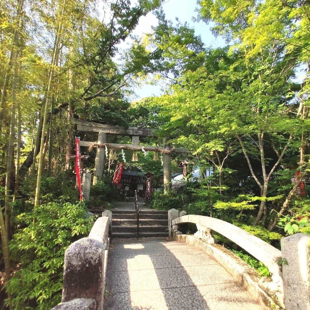 Bridge-Torii-Kyoto Meister-Weg