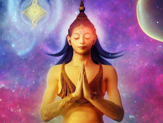 Reiki und Kristalle - Der Große Sonnenbuddha Dainichi Nyorai im Zentrum des Unverisums - Quelle der Reiki-Kraft
