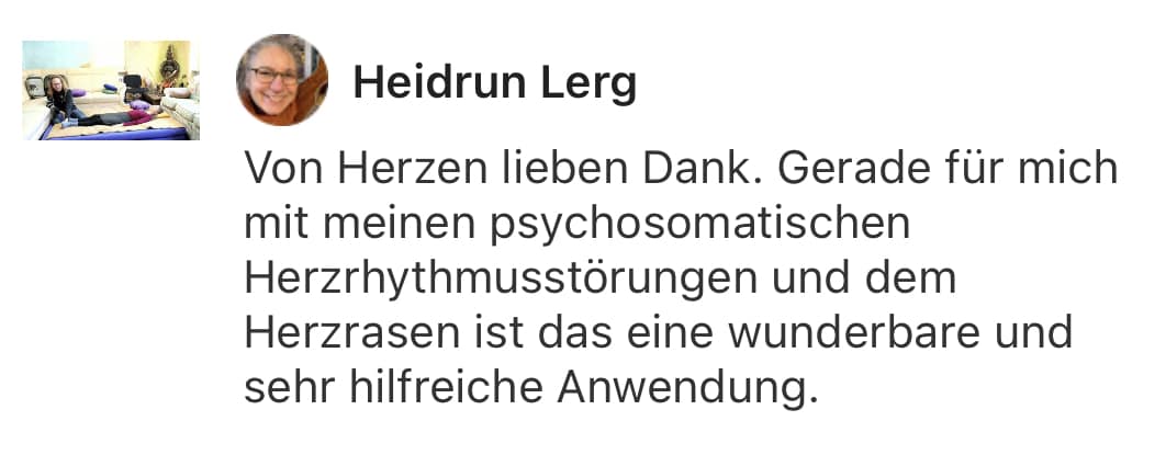 Feedback Shingon Reiki für Mark Hosak & Eileen Wiesmann
