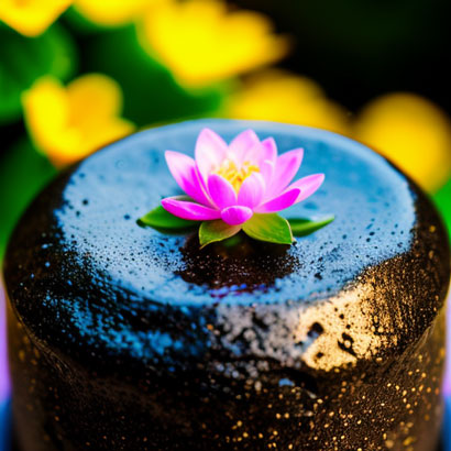 Lotus als buddhistisches Symbol - Lotussitz - Renge-za