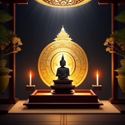 Buddhistischer Altar - Shingon Reiki