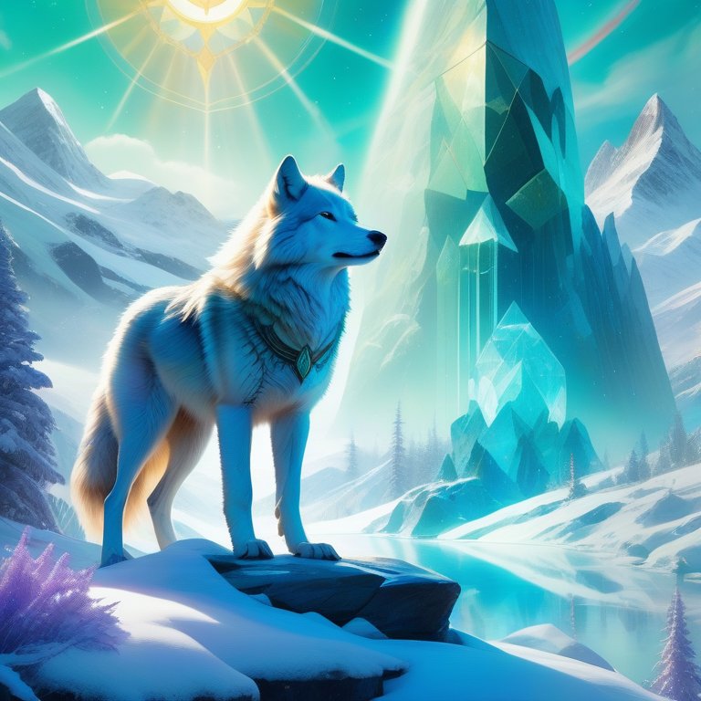 Positive und wohlgesonnene Spirits im Wolfs-Schamanismus.