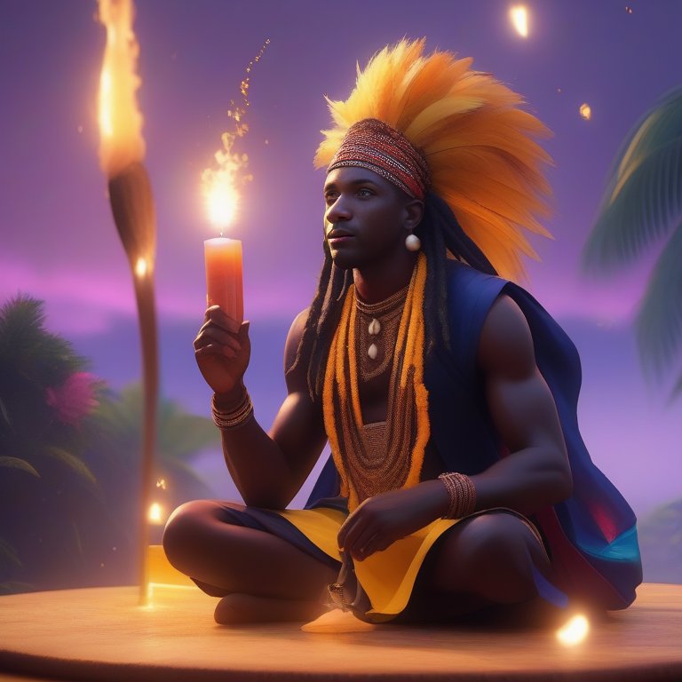 Guédé Kalfou ist der Wegweiser der Seelen im Voodoo-Schamanismus mit Mark Hosak.