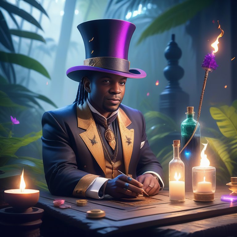 Baron Samedi - Der Hüter der Transformation im Voodoo.