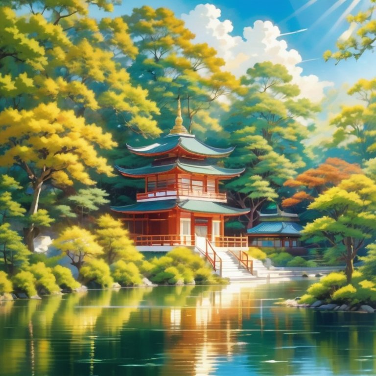 Die spirituelle Pilgerfahrt der Seele im Buddhismus.