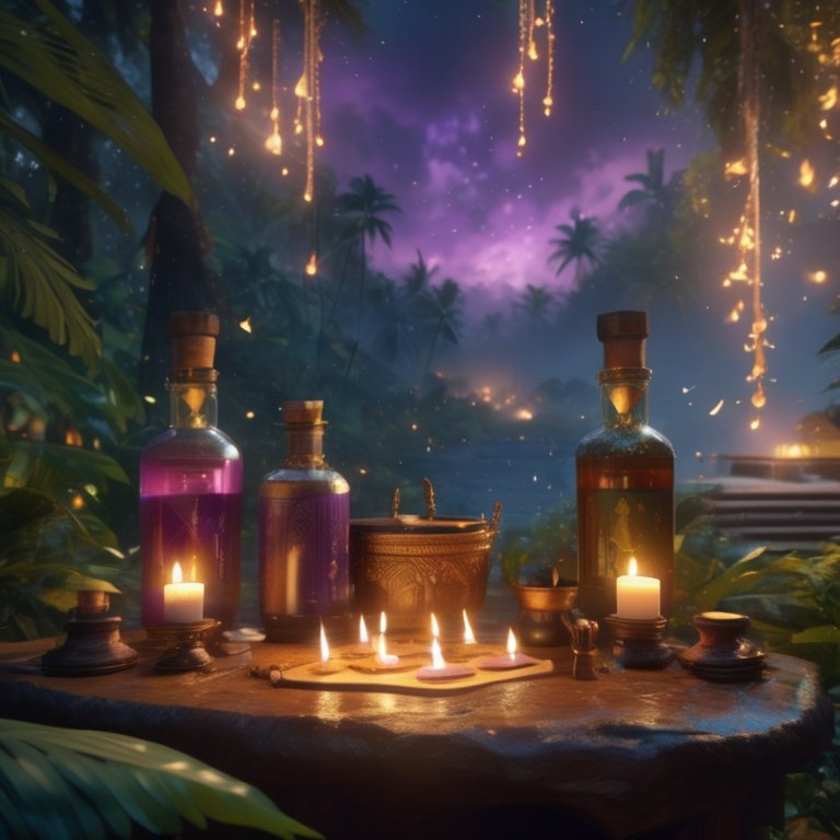 Energetische Bäder im Voodoo.