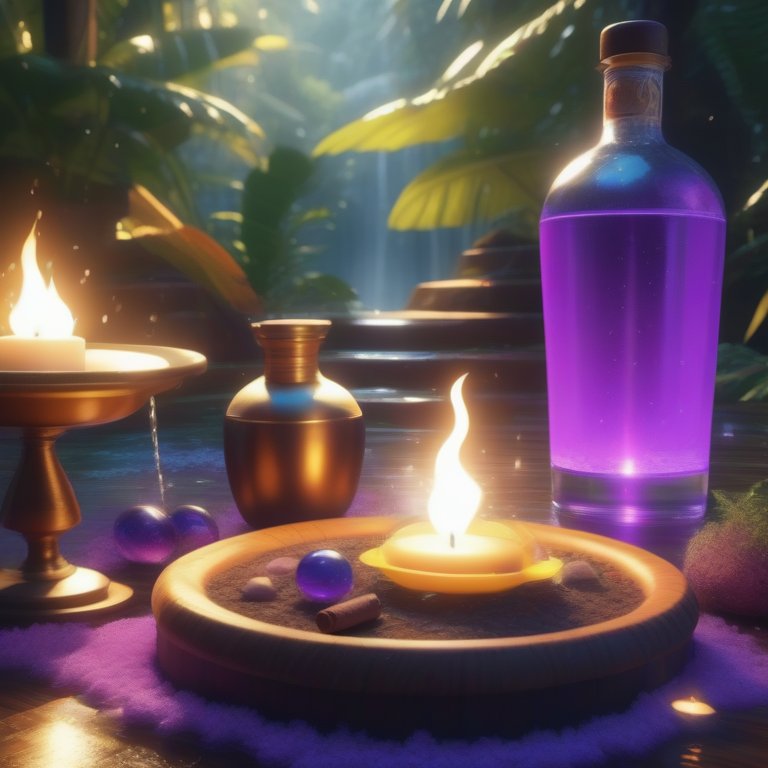 Voodoo-Loa als Begleiter auf dem Weg zur spirituellen Fülle.🌿🐂