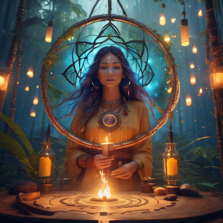 Das Empfangen spiritueller Botschaften im Channeling.