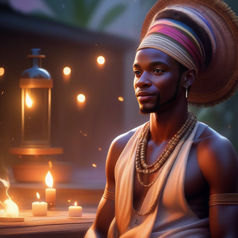 Guédé Masaka  ist im Voodoo-Schamanismus der Meister der sinnlichen Natur.❤️