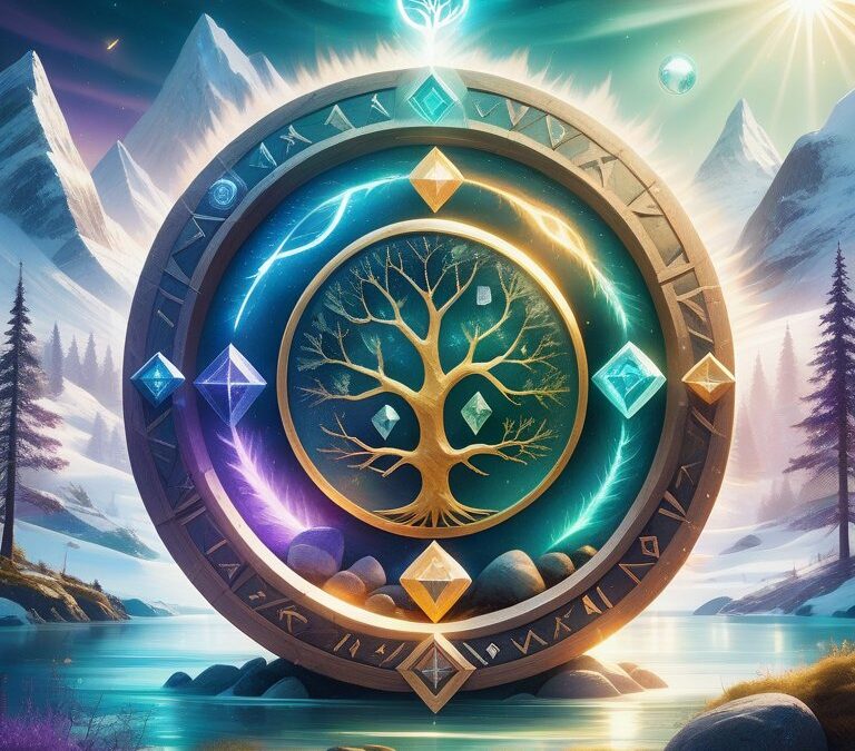 Dein magischer Pfad mit dem 24er Futhark und dem Fenriswolf 🐺