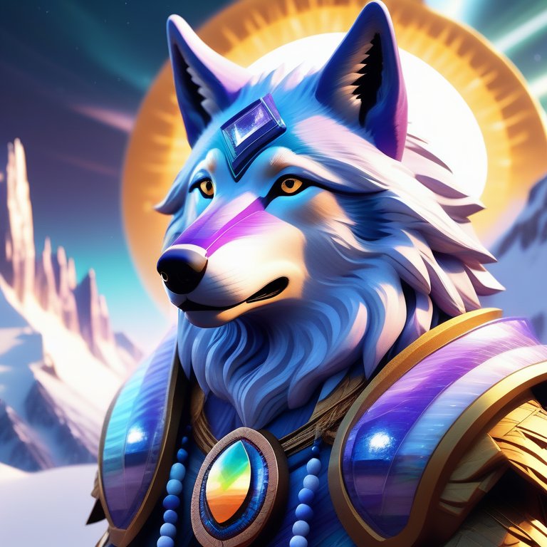 Energiekörper Kultivierung im Wolfs-Schamanismus.