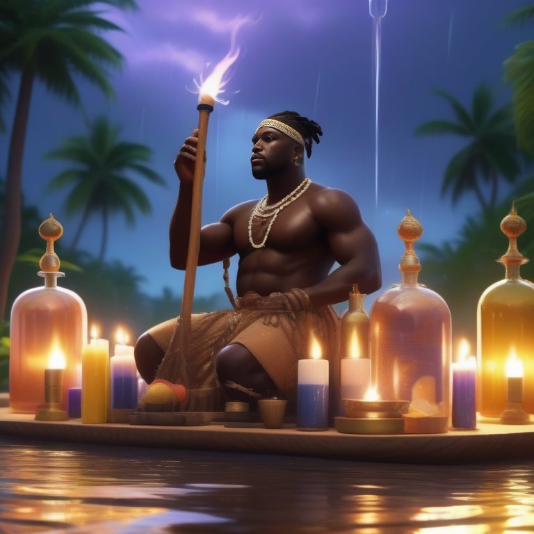 Guédé Agwe ist der Beschützer der Meere im Voodoo.