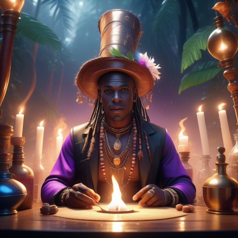 Baron Samedis Botschaft der Stärke und Weisheit aud dem Wolfs-Schamanen Meisterweg mit Mark Hosak.