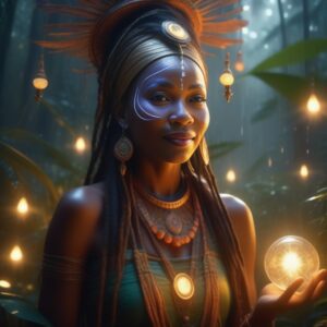 Die Geister des Voodoo auf dem Wolfs-Schamanen-Meisterweg.