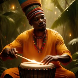 Trance und Bewegung mit Baron Samedi und Mark Hosak.