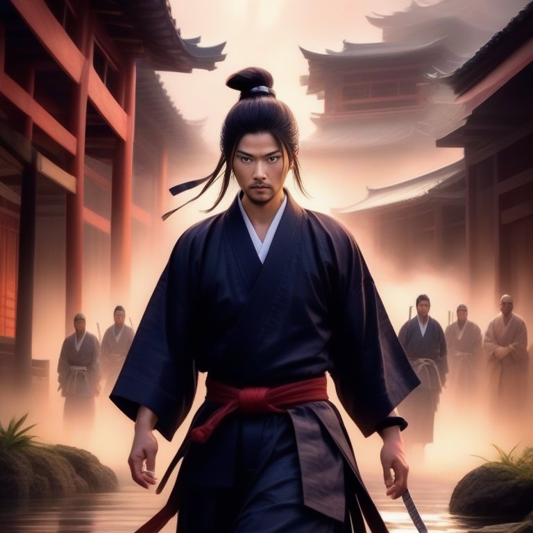 Kuji Kiri in Ninja-Filmen.
