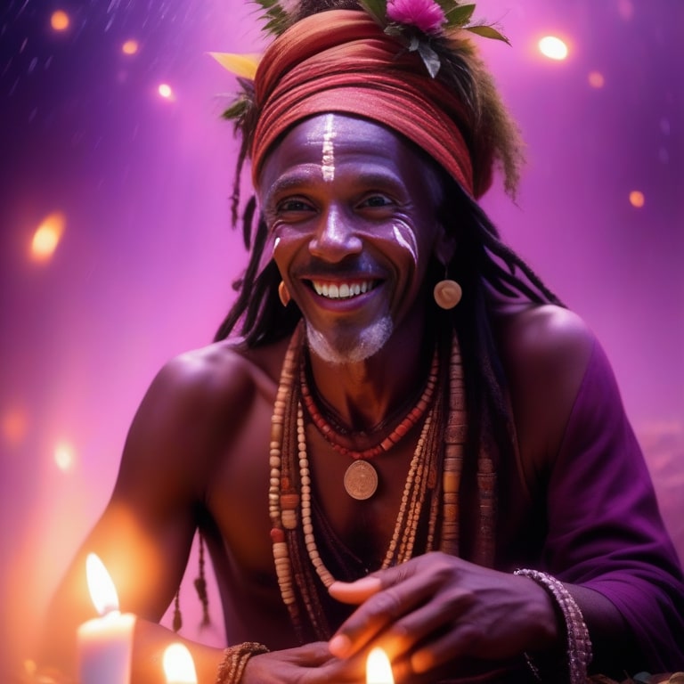 Der Voodoo-Schamane: Heilung durch natürliche Kräfte.