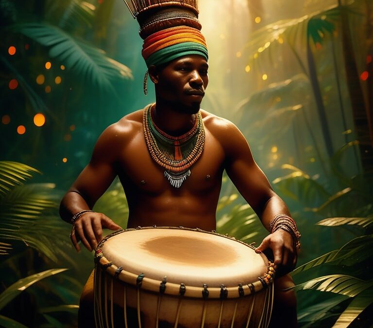 Mystische Welt der Trommeln – 3 Wege zur Transformation mit Baron Samedi 🪘🎩